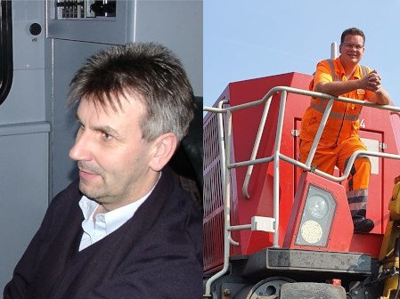 Peter Düsterhöft und Julian Scheiding