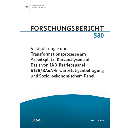 Cover Empirische Begleitforschung zu Veränderungs- und Transformationsprozessen am Arbeitsplatz