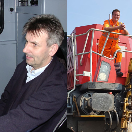 Peter Düsterhöft und Julian Scheiding